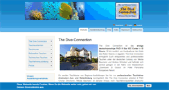 Desktop Screenshot of diveconnection.com